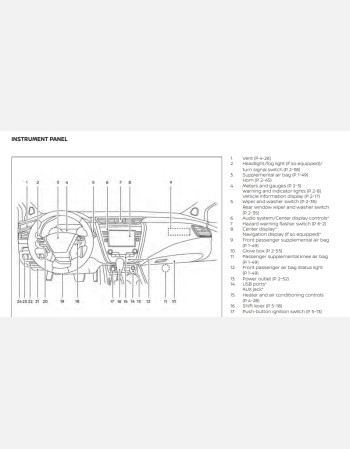 nissan murano 2020 owners manual